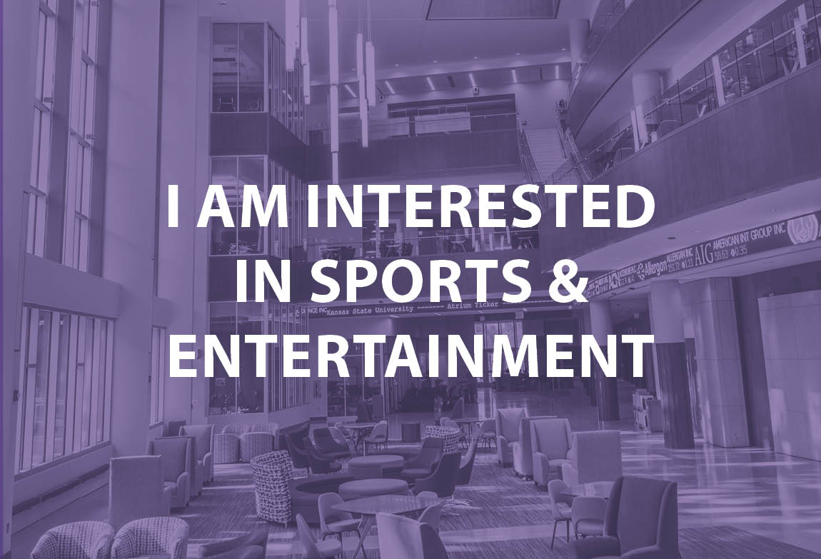 i am interested in sports and entertainment
