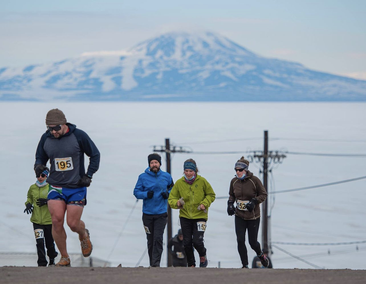 running a race in antarctica