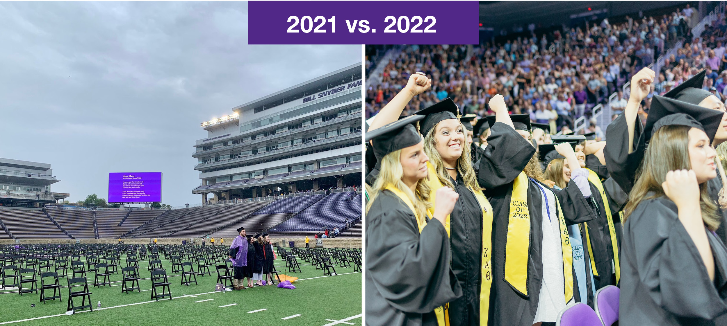 grad photos 2021 vs 2022