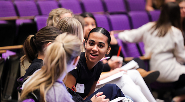 participants at women in business conference