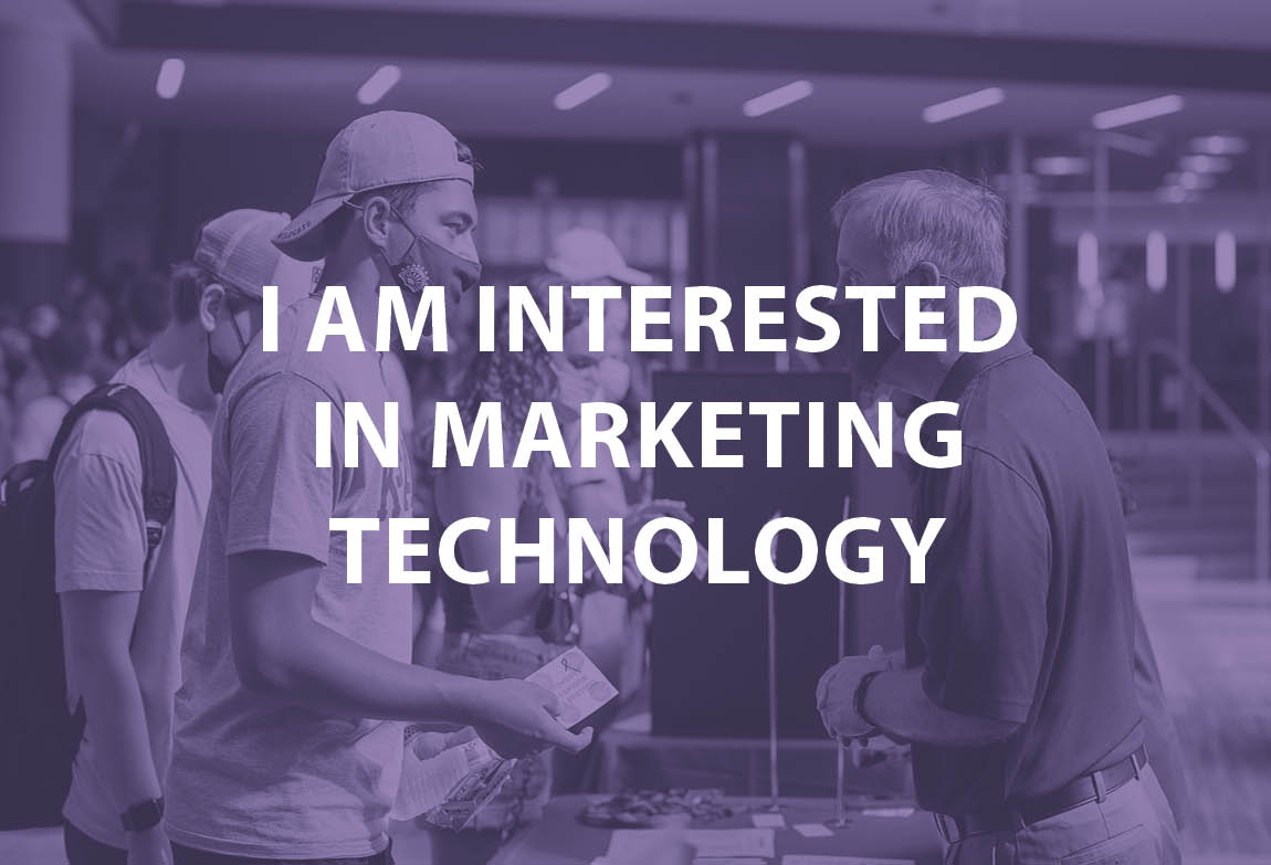 i am interested in marketing technology