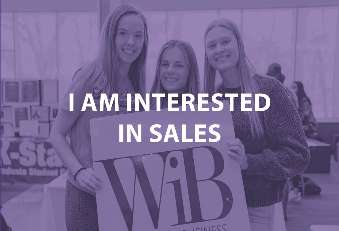 i am interested in sales